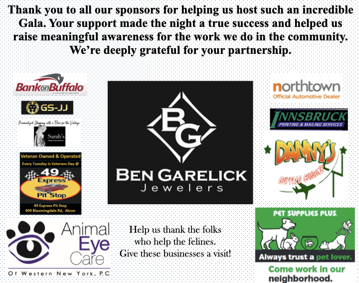 Feral Cat Focus Fusion 2026 Sponsors